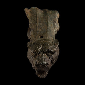 Roman Bronze Lion Fitting