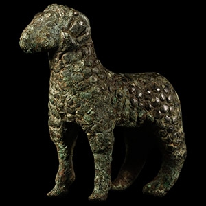 Roman Bronze Standing Ram