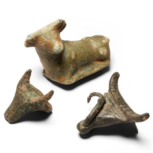 Iron Age Celtic Bronze Bull Collection