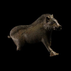 Iron Age Celtic Bronze Boar