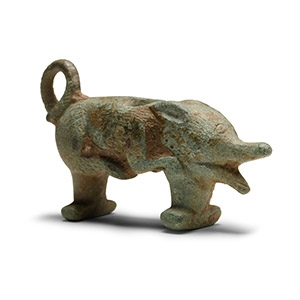 Iron Age Celtic Bronze Boar