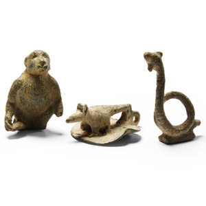 Romano-Egyptian Bronze Animal Collection