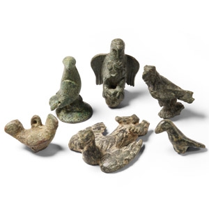 Bronze Eagle Figurine Collection