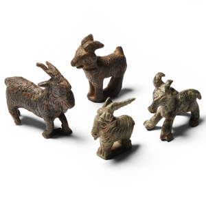 Roman Bronze Goat Collection