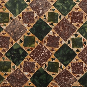 Byzantine Cosmatesque Marble Mosaic Panel