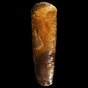 Massive Stone Age Danish Polished Flint Axe