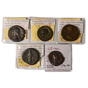 Ancient Roman Imperial Coins - Vespasian to Faustina II - Bronzes [5]