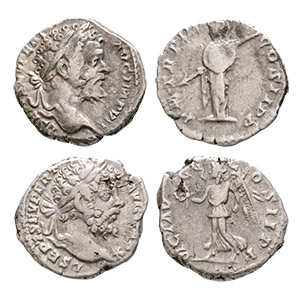 Ancient Roman Imperial Coins - Septimius Severus - Denarii [2]