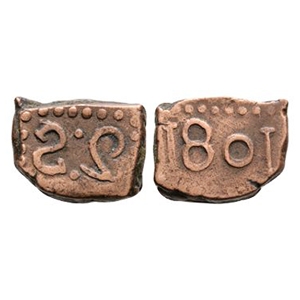 World Coins - Java - Batavian Republic - Bonk 2 Stuivers