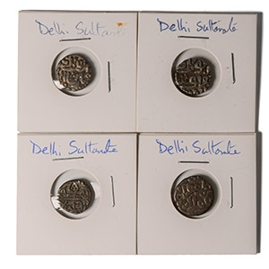 World Coins - India - Delhi Sultanate - Rupee Fractions [4]