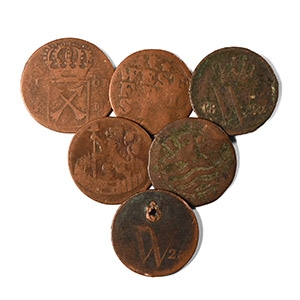 World Coins - Netherlands - Mixed States - Duits [6]