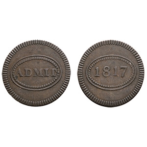 British Tokens - Georgian Theatre Token
