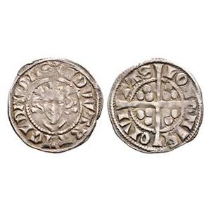 English Medieval Coins - Edward I - Double Struck Penny