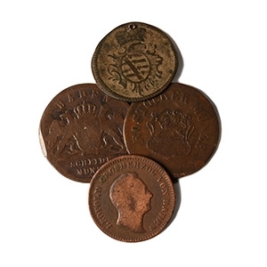 World Coins - German States - Baden - 1/2 and 1 Kreuzer [4]