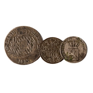 World Coins - German States - Bavaria and another - Silver Issues [3]
