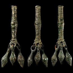 Etruscan Bronze Pendant Group