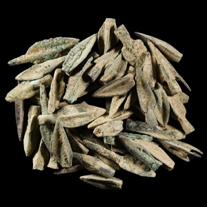 Greek Bronze Arrowhead Group