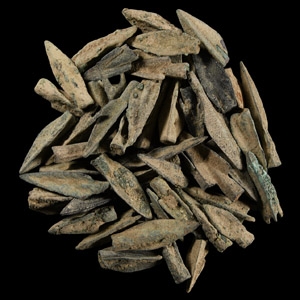 Greek Bronze Arrowhead Group
