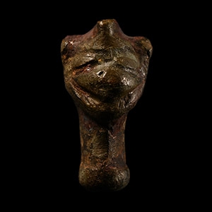 Western Asiatic Miniature Bronze Pazuzu Head