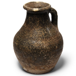 Parthian Glazed Ceramic Jug