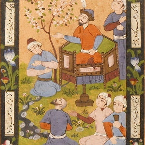 Indian Framed Watercolour Painting Group