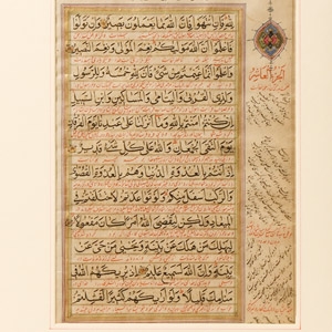 Indian Framed Dalail Khayrat Manuscripts