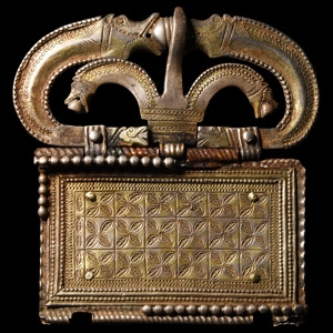 Silver-Gilt Military Buckle for an Elite Imperial Officer