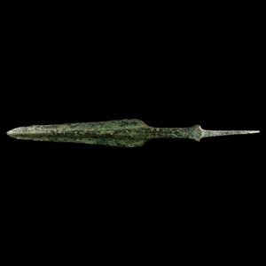 Large Luristan Bronze Spearhead