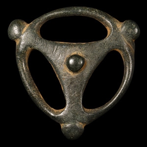 European Iron Age Celtic Bronze Strap Junction