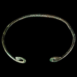 European Iron Age Celtic Bronze Torc