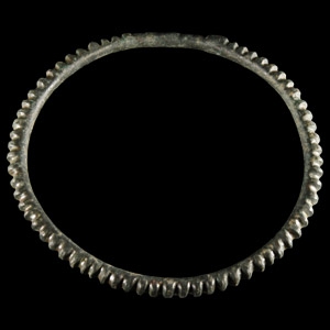 European Bronze Age Decoratively Notched Arm-Ring