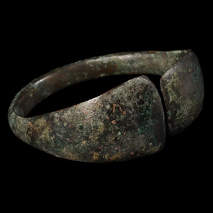 European Bronze Age Bracelet with Flared Terminals