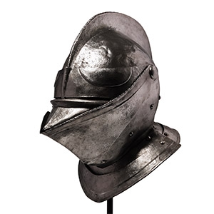 German Closed Iron Helm