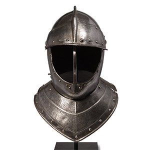 English Cuirassier Single Bar Burgonet