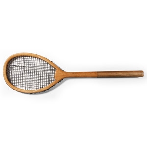 Vintage Wooden Tennis Racket