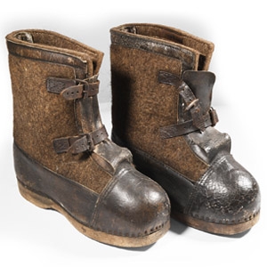 German WWII Winter Over Boots