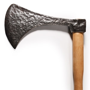 Medieval Iron Broad Socketted Axe
