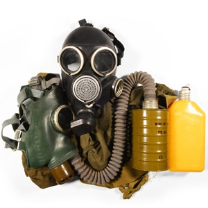 WWII Gas Mask Group