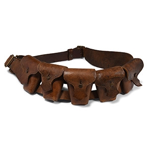 British Leather Ammunition Pouch Belt