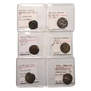 World Coins - Crusader Issues - Denier Group [6]