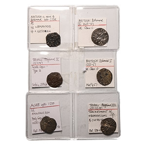 World Coins - Crusader Issues - Denier Group [6]