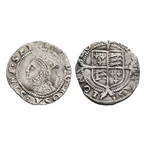 English Tudor Coins - Elizabeth I - Penny