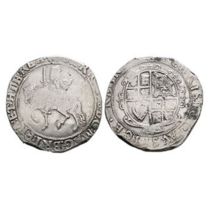 English Stuart Coins - Charles I - Tower under Parliament - Halfcrown
