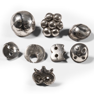 Medieval Silver Button Collection