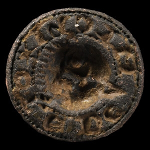 Medieval Lion Mask Seal Matrix