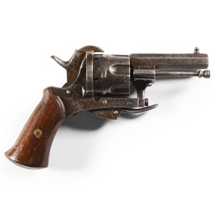 Belgian Pinfire Pocket Revolver