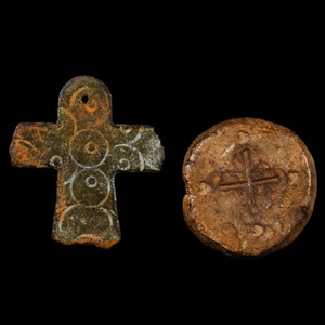 Medieval Equestrian Knight Badge Group