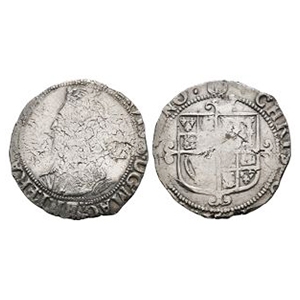 English Stuart Coins - Charles I - Tower under Parliament - Shilling