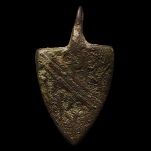 Medieval Bronze De Bohen, Earls of Hereford Knights Heraldic Horse Harness Pendant