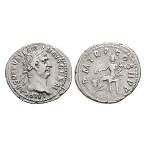 Ancient Roman Imperial Coins - Trajan - Concordia AR Denarius